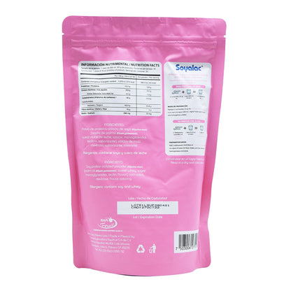 Bebida De Soya Fresa 500 G (SOYALAC RAPIFRUIT)