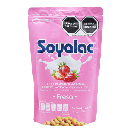 Bebida De Soya Fresa 500 G (SOYALAC RAPIFRUIT)
