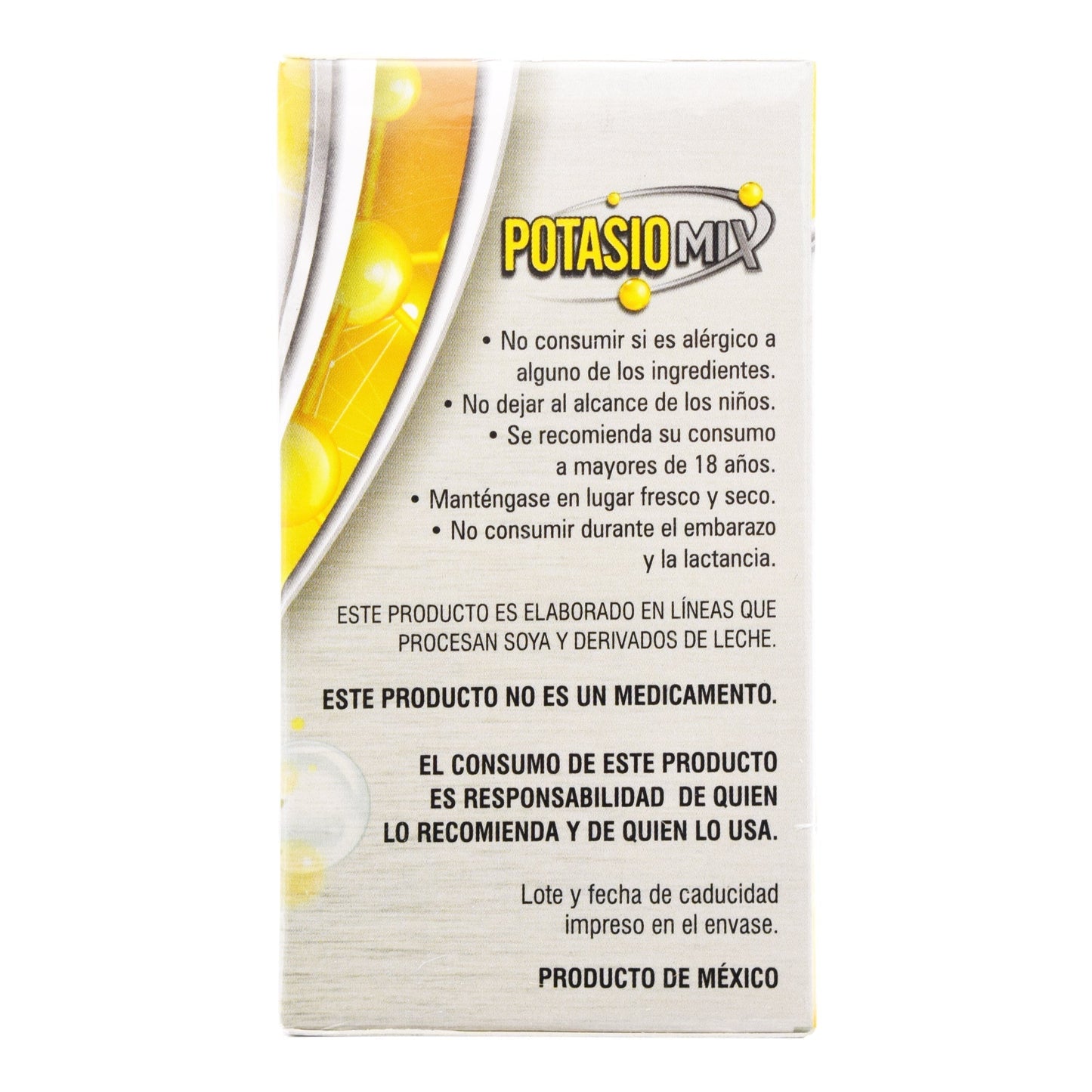 Potasio Mix 60 Cápsulas (NATURAL VITALITY)
