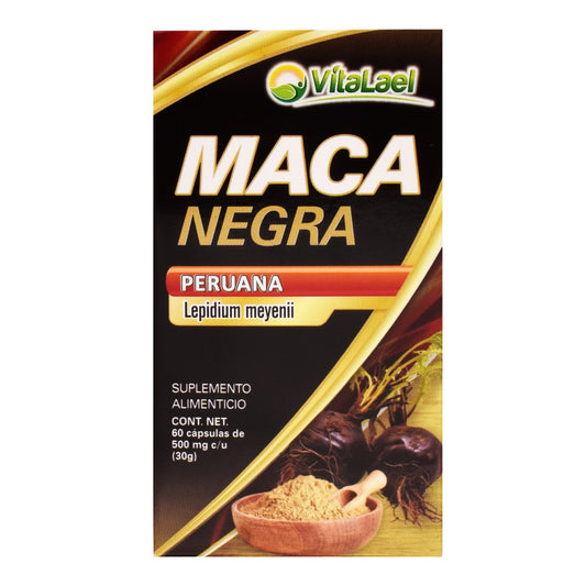 Maca Negra 60 Cápsulas (VITALAEL)