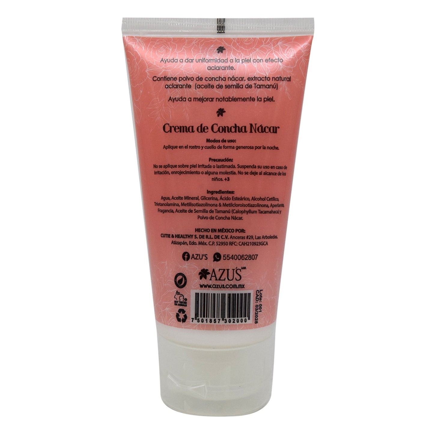 Crema De Concha Nacar 160 Mililitros (OLEO)