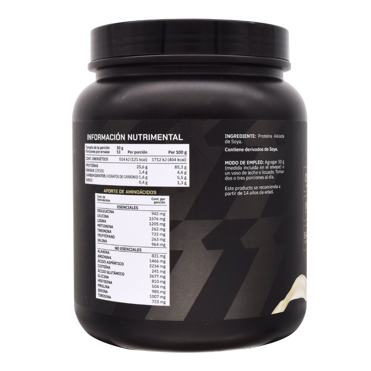 Proteina 90 Porciento De Soya Natural 400 G (PROWINNER)