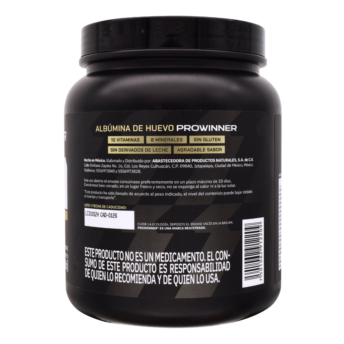 Albumina De Huevo 500 G (PROWINNER)