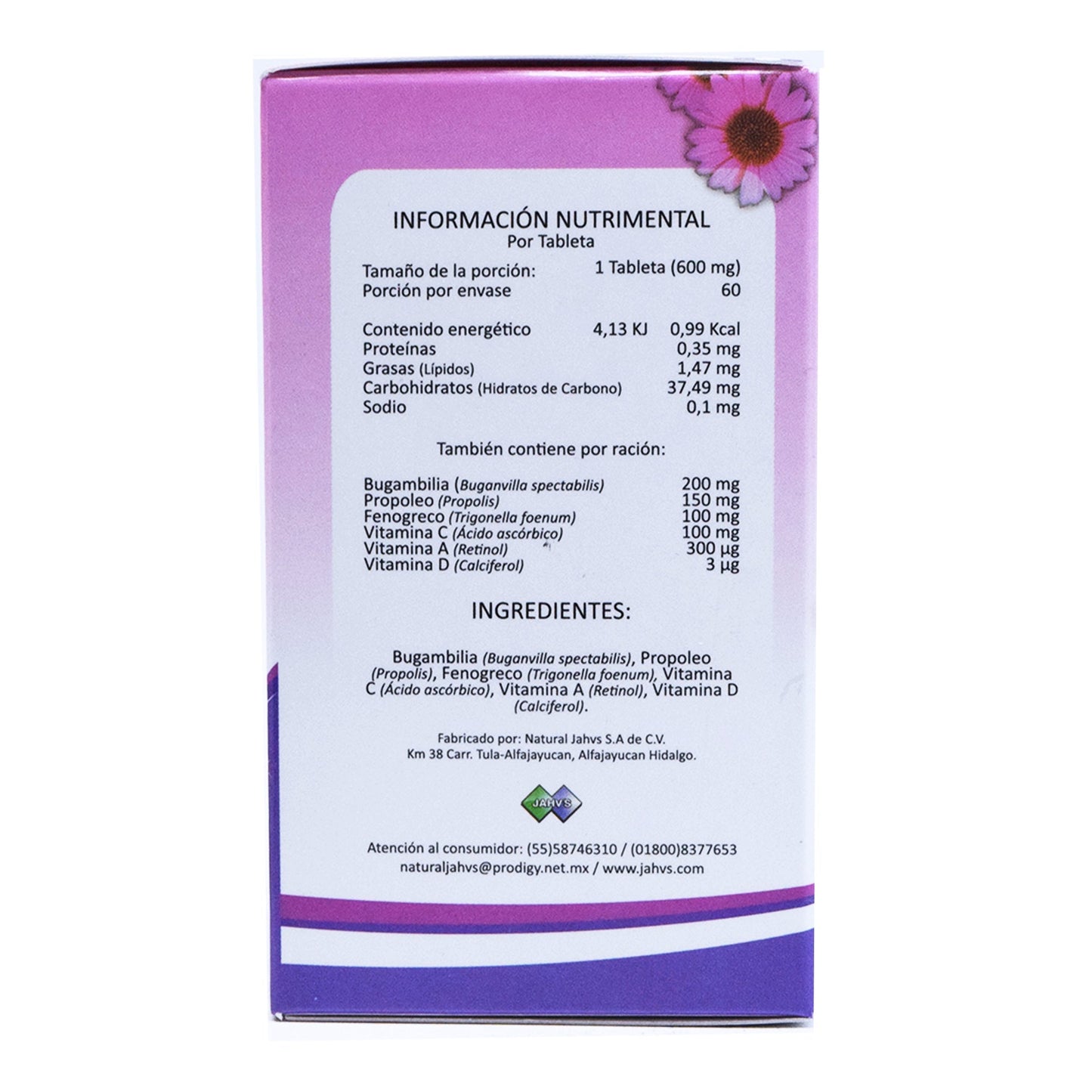 Echigrip 60 Tabletas (NATURAL JAHVS)