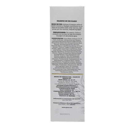 Shampoo Engrosador 480 Mililitros (BOTIKA GRISI)