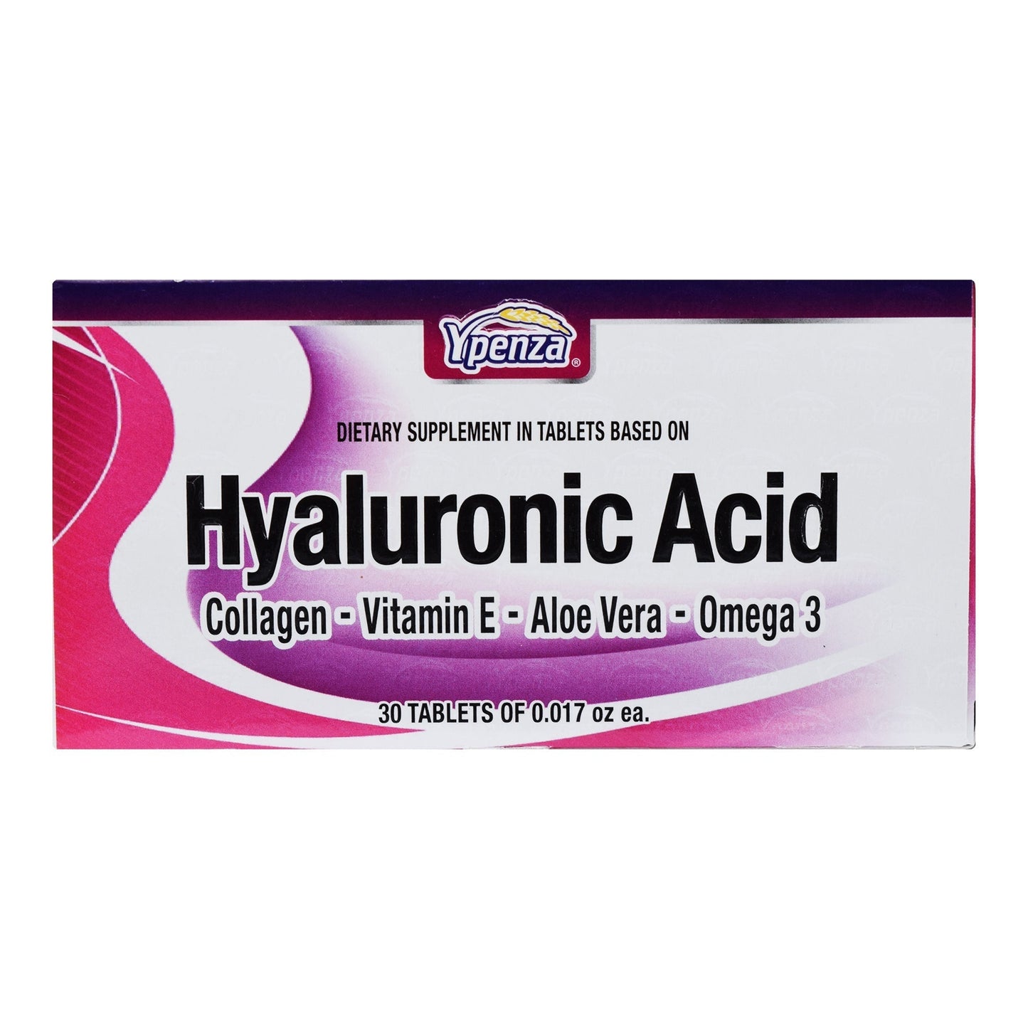 Acido Hialuronico Con Colageno Y Vit E 30 Tabletas (YPENZA)