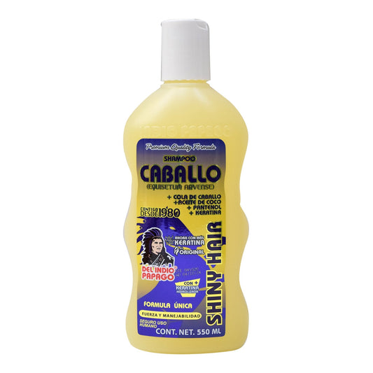 Shampoo Caballo 550 Mililitros (DEL INDIO PAPAGO)