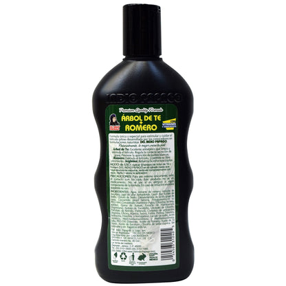 Shampoo Romero Y Arbol De Te 550 Mililitros (DEL INDIO PAPAGO)