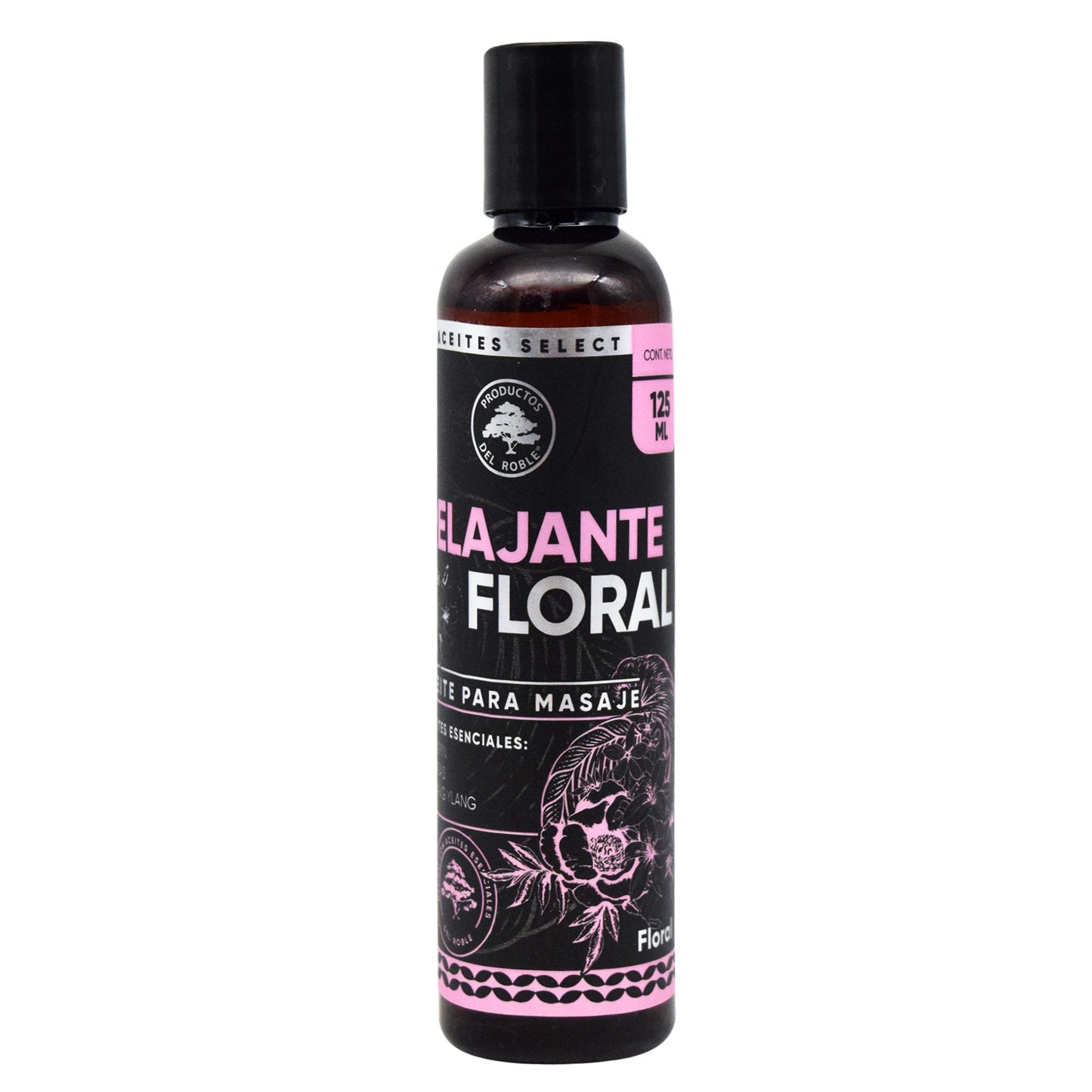 Aceite Para Masaje Relajante Floral 125 Mililitros (DEL ROBLE)