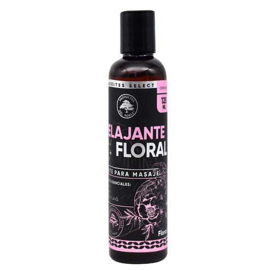 Aceite Para Masaje Relajante Floral 125 Mililitros (DEL ROBLE)