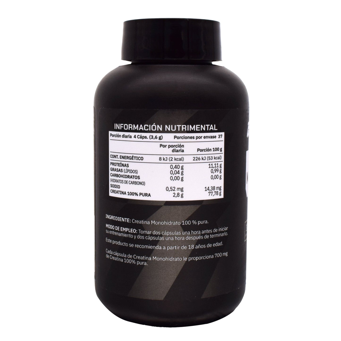 Creatina Monohidrato 150 Caps 800 Miligramos (PROWINNER)