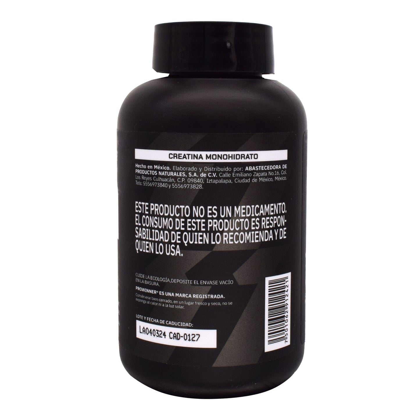 Creatina Monohidrato 150 Caps 800 Miligramos (PROWINNER)