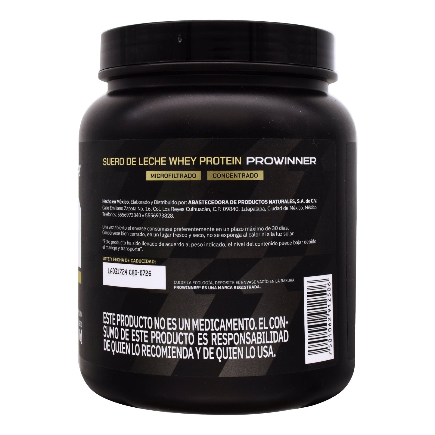 Suero De Leche Microfiltrado 500 G (PROWINNER)