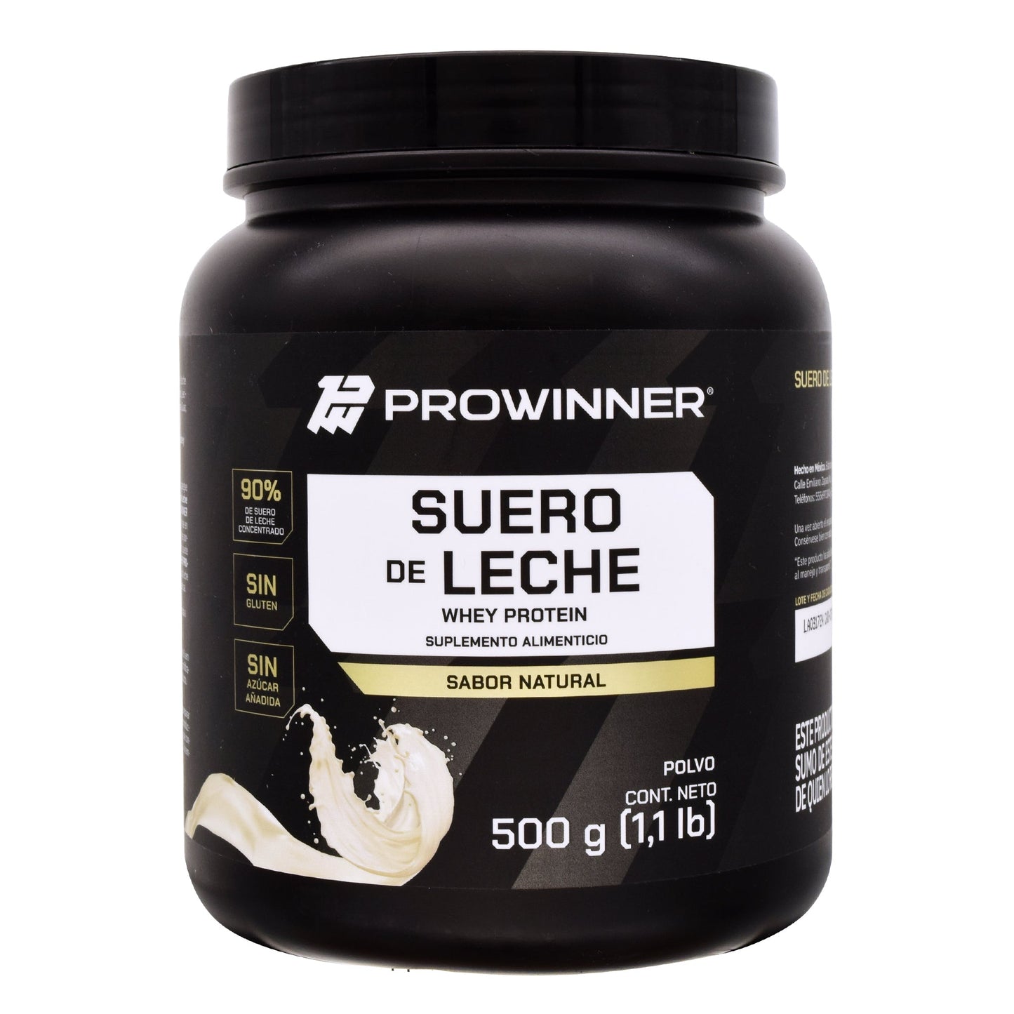 Suero De Leche Microfiltrado 500 G (PROWINNER)