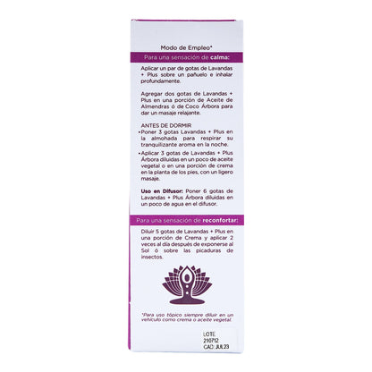 Aceite De Lavanda Plus 11 Mililitros (ARBORA)
