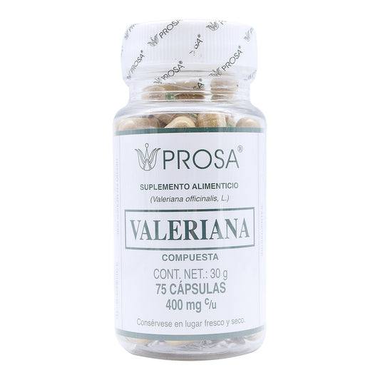 Valeriana 75 Cápsulas (PROSA)