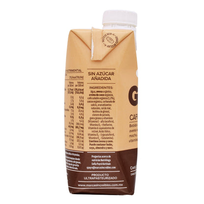 Bebida Avena Cafe Mocha 330 Mililitros (GUD)