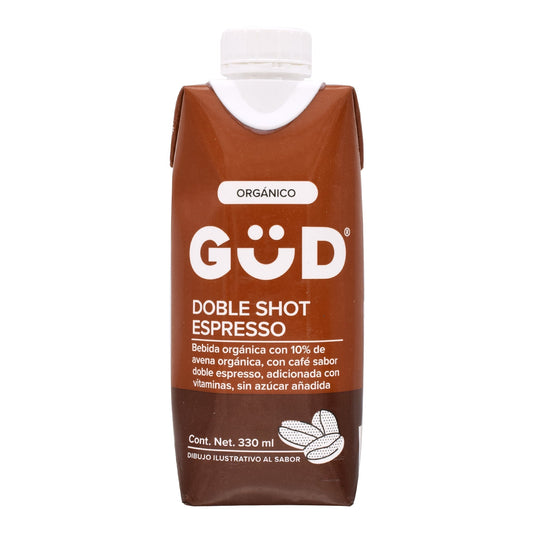 Bebida Doble Shot Espresso 330 Mililitros (GUD)