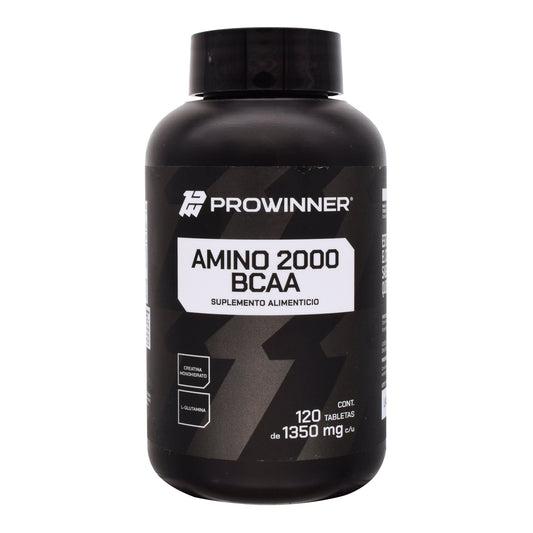 Amino Bcaa 2000 120 Capletas De 1200 Miligramos (PROWINNER)