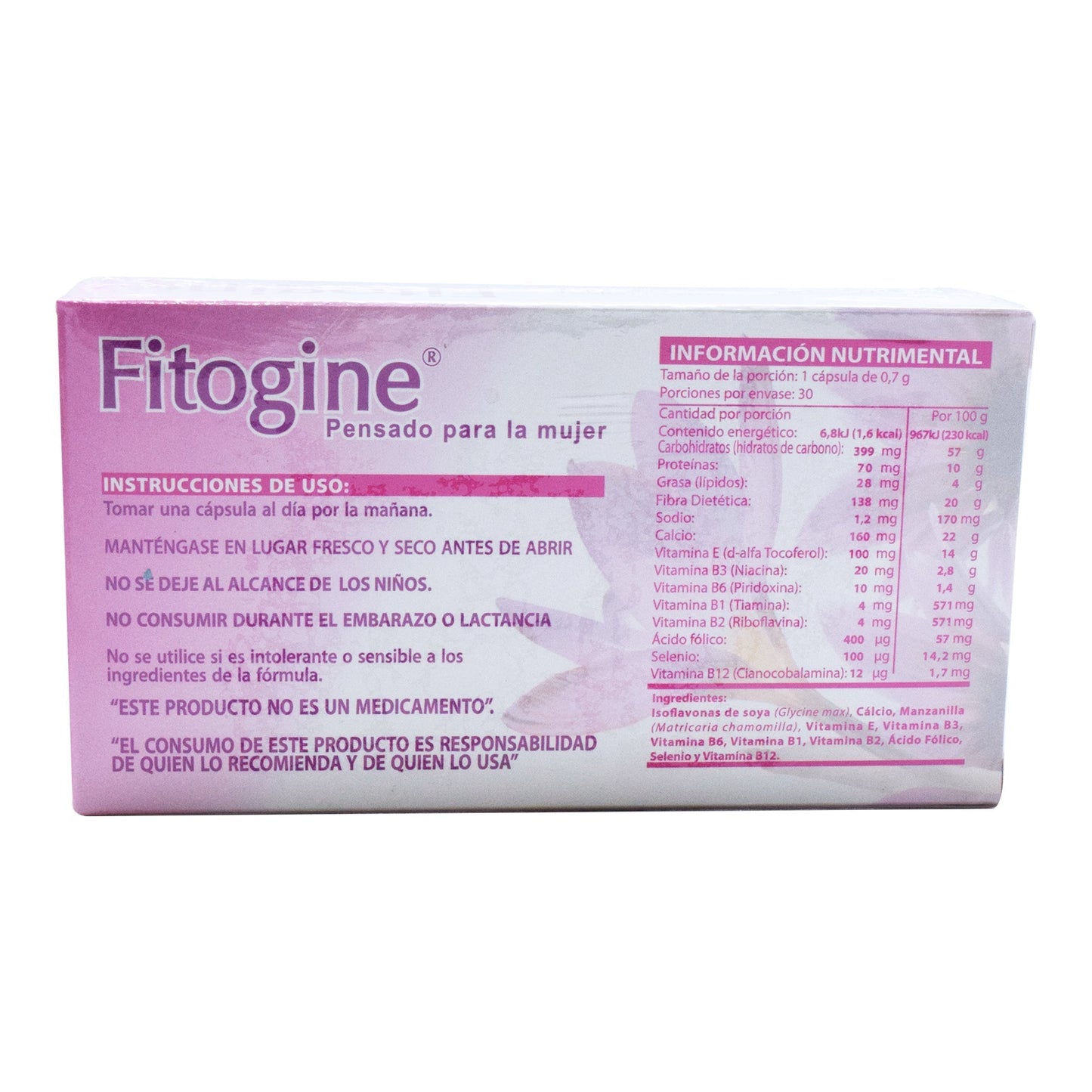 Fitogine 30 Cápsulas (ALNATUR)