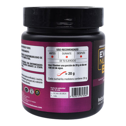Aminoacidos Bccas Arandano Frambuesa 500 G (EVOLUTION)