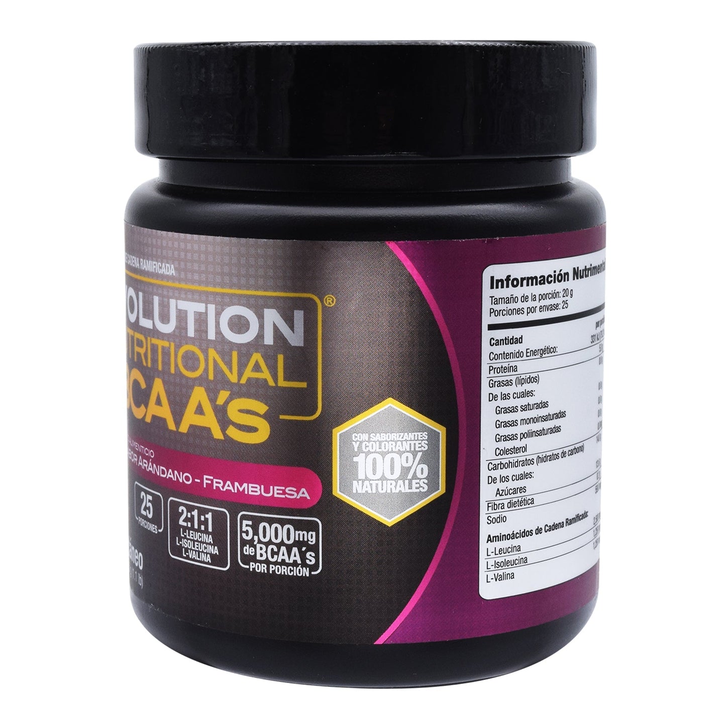 Aminoacidos Bccas Arandano Frambuesa 500 G (EVOLUTION)