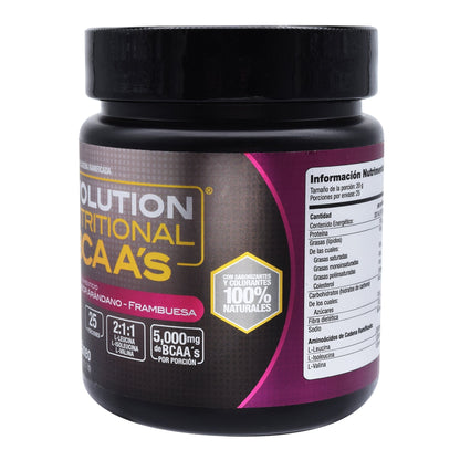 Aminoacidos Bccas Arandano Frambuesa 500 G (EVOLUTION)