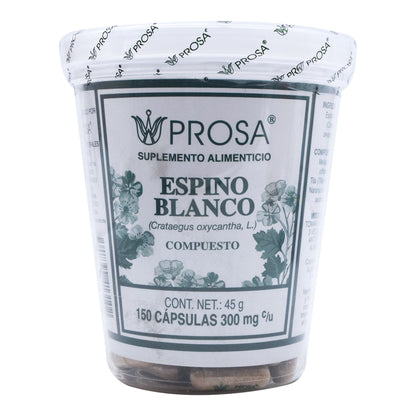 Espino Blanco 150 Cápsulas (PROSA)