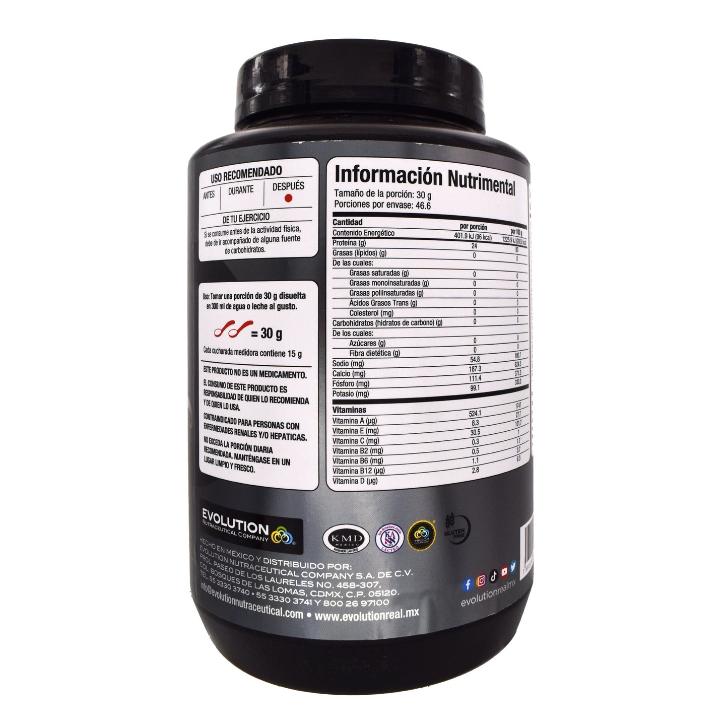 Wp 100 Sabor Vainilla 1400 G (EVOLUTION)