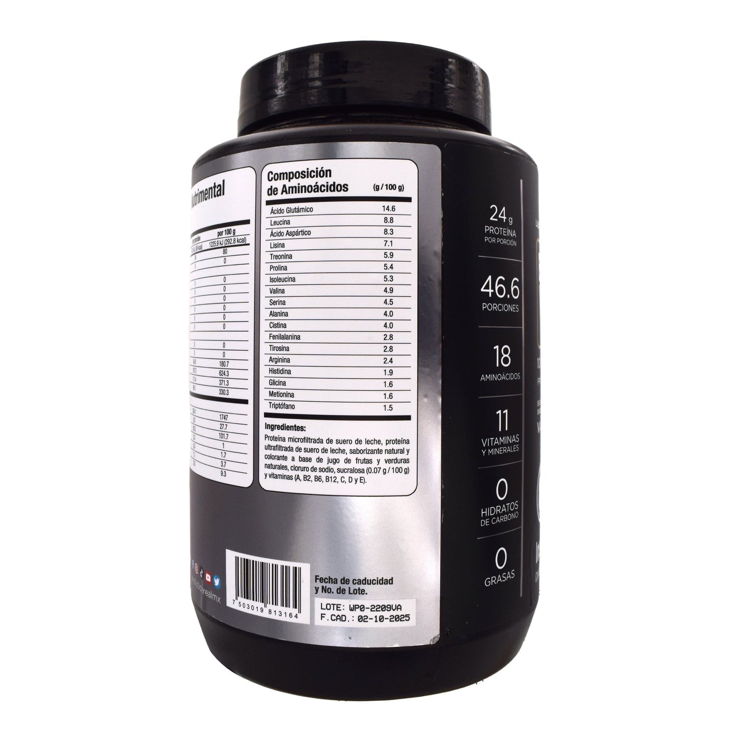 Wp 100 Sabor Vainilla 1400 G (EVOLUTION)