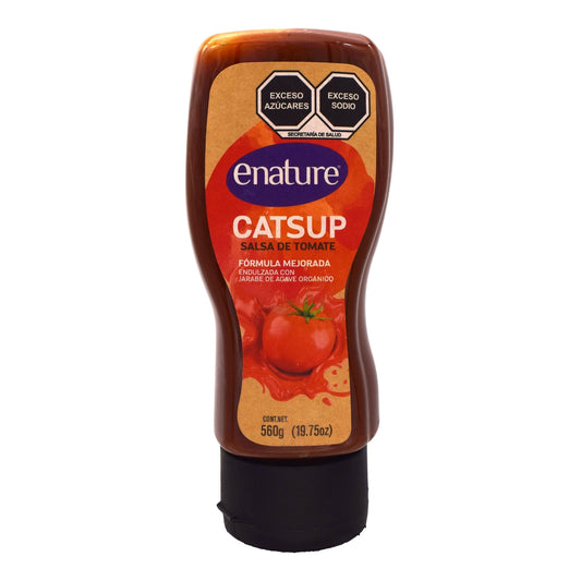 Catsup Sin Azucar 560 G (E-NATURE)