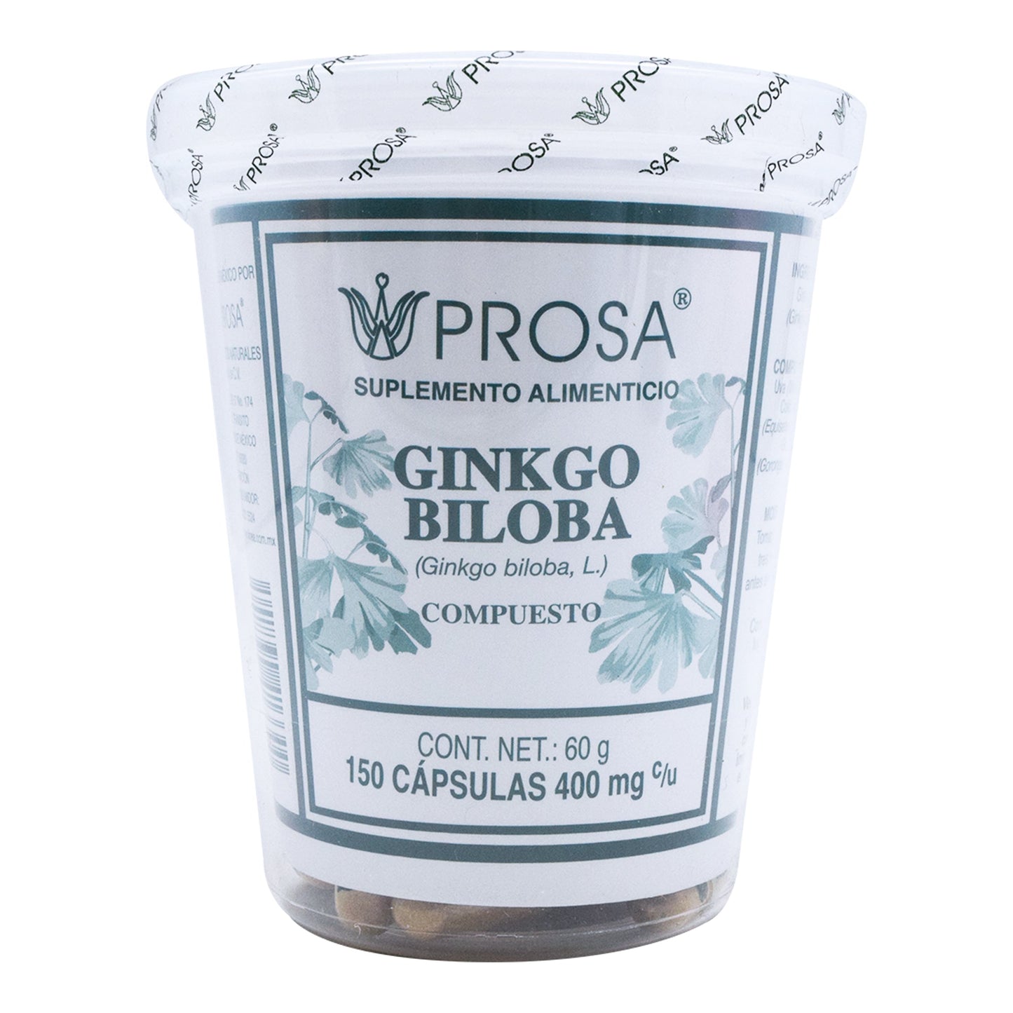 Ginkgo Biloba 150 Cápsulas (PROSA)