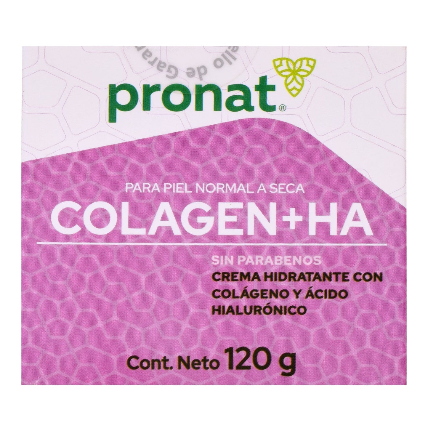 Crema Con Colageno Y Acido Hialuronico 120 G (PRONAT)