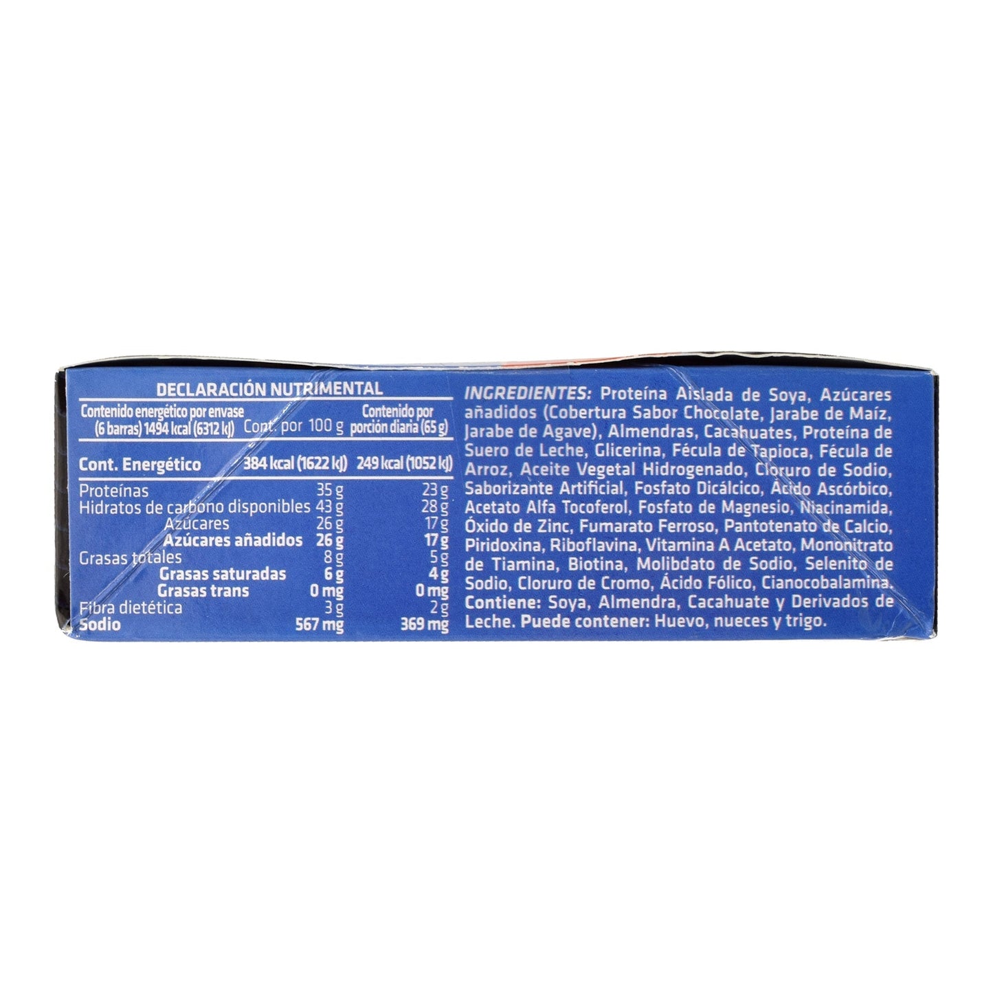 Barra Protein 65 G (Paquete 6) (PROWINNER)