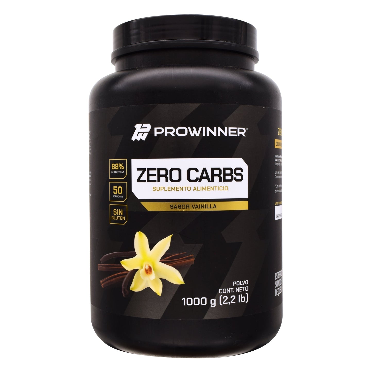 Zero Carbs Vainilla 1 Kg (PROWINNER)