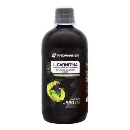 L Carnitina Liquida Sabor Limon 560 Mililitros (PROWINNER)