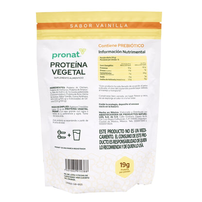 Proteina Vegetal Vainilla 400 G (PRONAT)