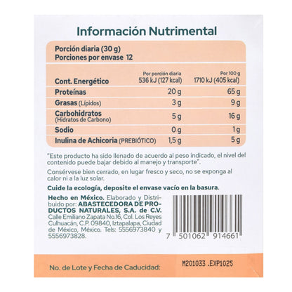 Proteina Vegetal Cappuccino 30 G (PAQUETE 12) (PRONAT)