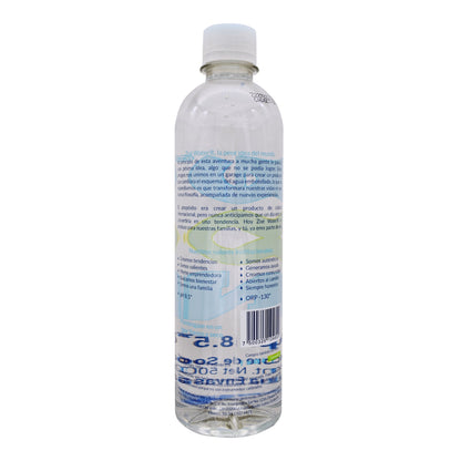 Agua Alcalina Ionizada 500 Mililitros (ZOE)