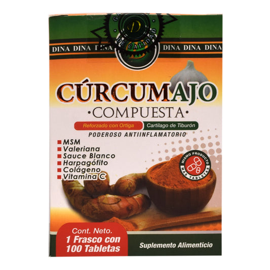 Curcumajo 100 Tabletas (DINA)