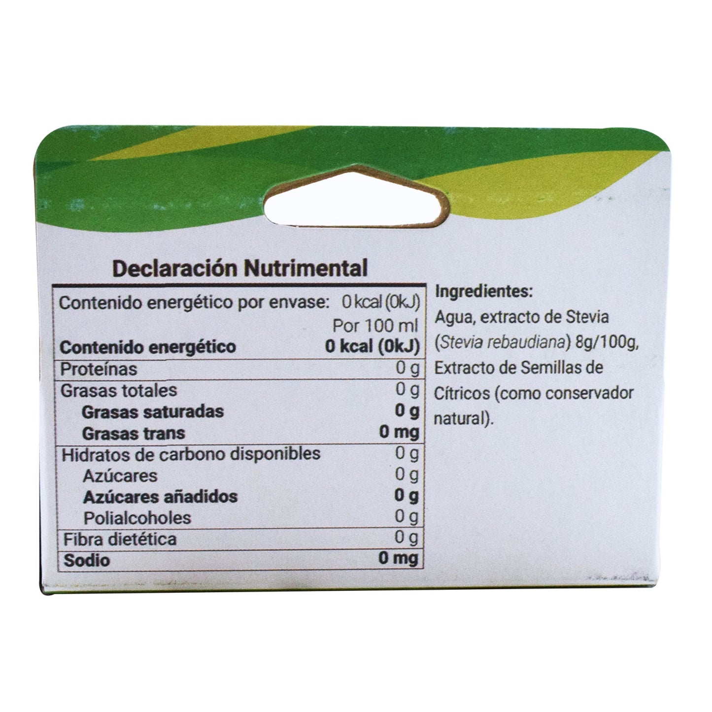 Stevia Liquida Gotero 35 Mililitros (EBIEN)