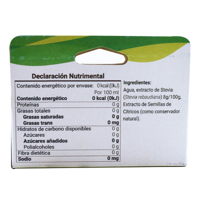 Stevia Liquida Gotero 35 Mililitros (EBIEN)