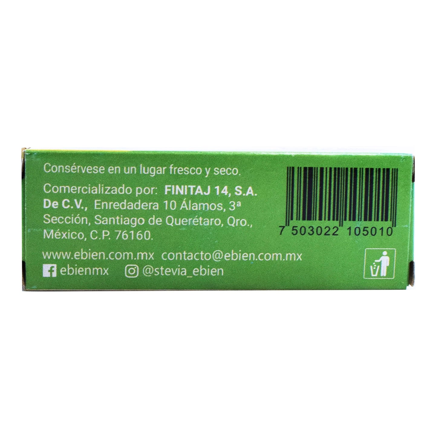 Stevia Liquida Gotero 35 Mililitros (EBIEN)