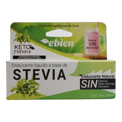 Stevia Liquida Gotero 35 Mililitros (EBIEN)