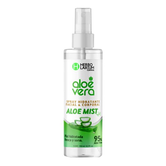 Spray Facial Hidratante Aloe Vera 150 Mililitros (HERBOLARIUM CONTROL)