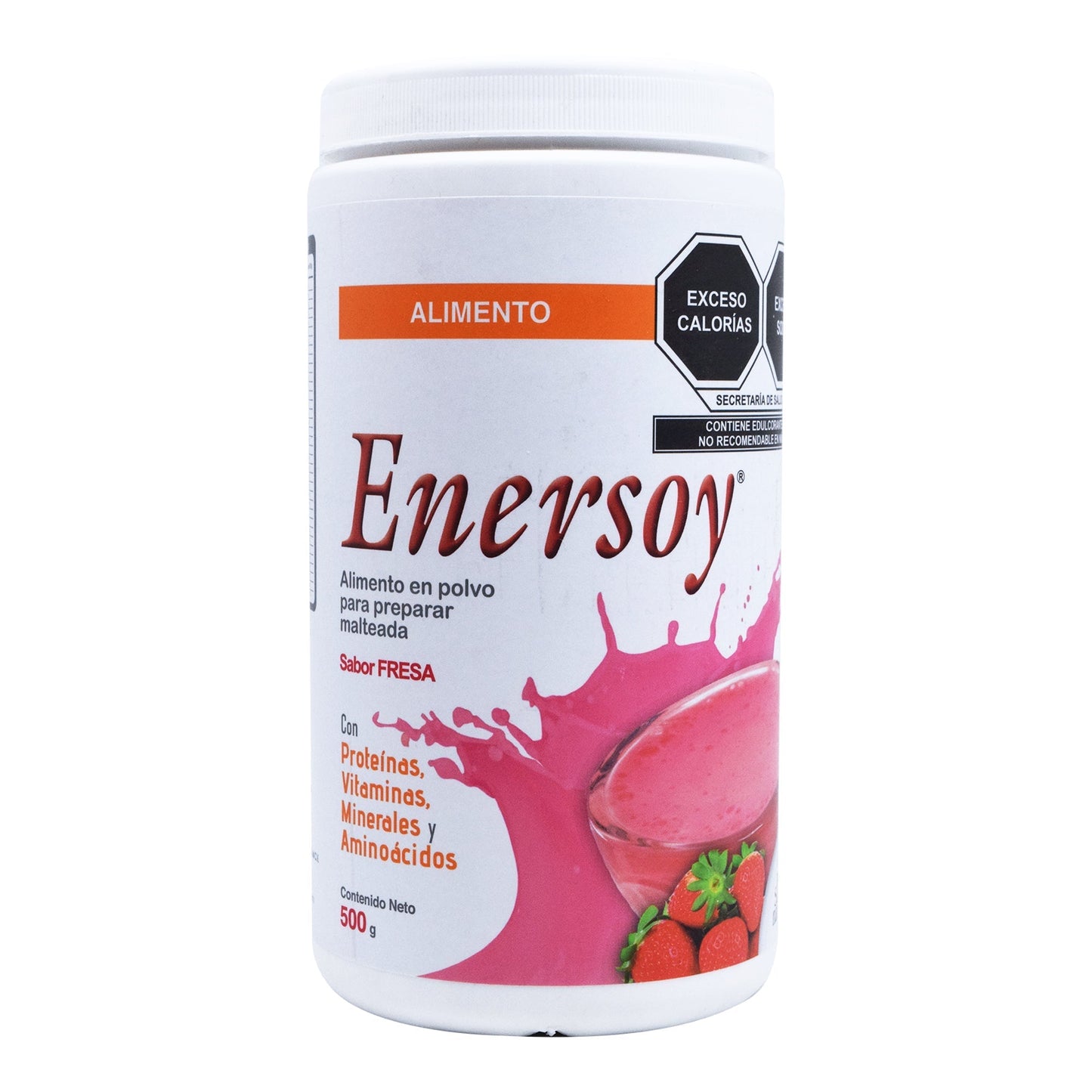 Enersoy Polvo Fresa 500 G (SALUD NATURAL)