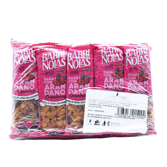 Barra Con Arandano 35 G (Paquete 10) (BARRINOLAS)