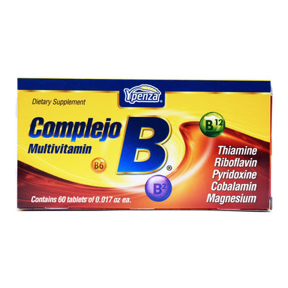 Complejo B 60 Tab 500 Miligramos (YPENZA)
