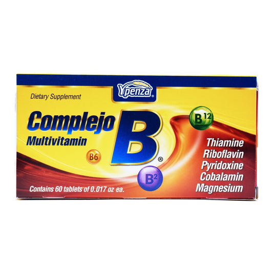 Complejo B 60 Tab 500 Miligramos (YPENZA)