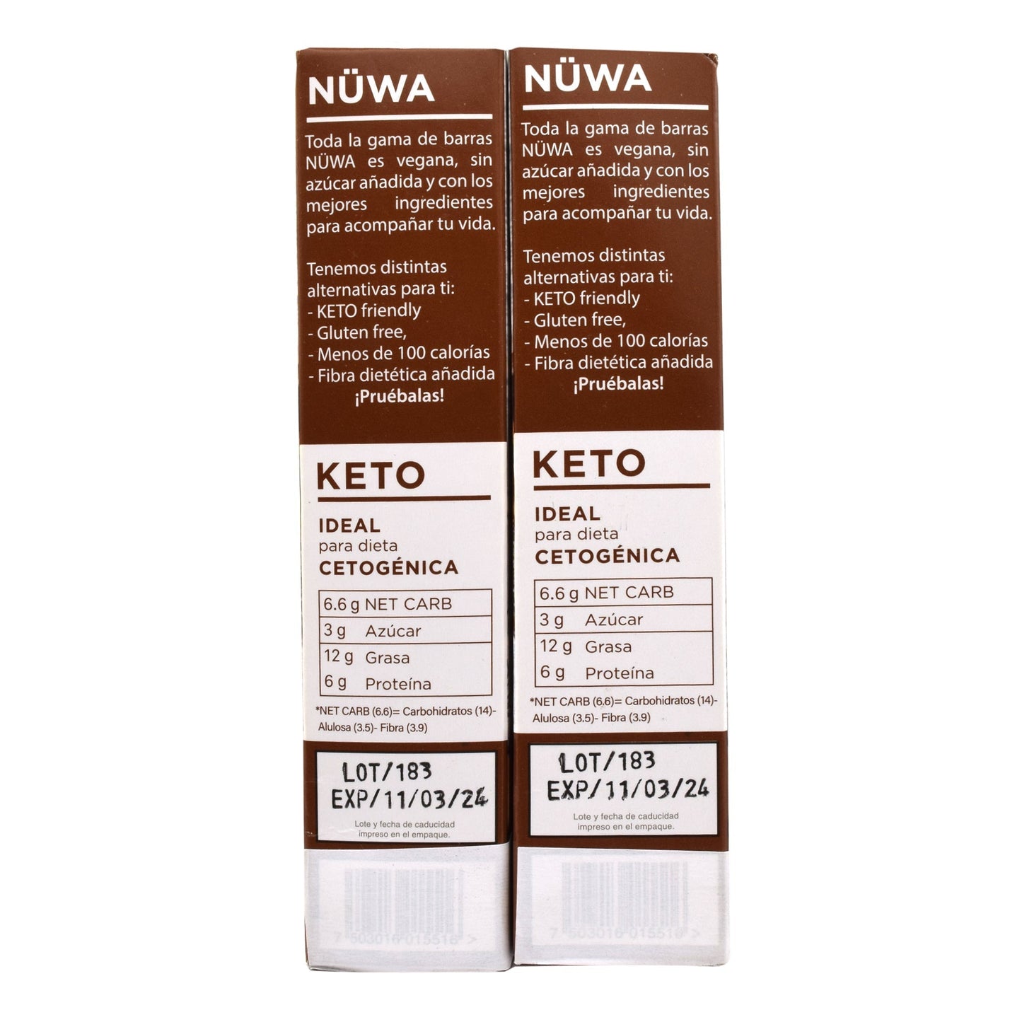 Barra De Superfoods Cacao Arandano 30 G (Paquete 8) (NUWA)